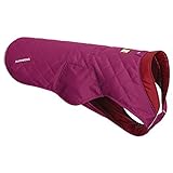 RUFFWEAR Stumptown Jacket, Warmer und Abriebfester Hundemantel für Klare Kalte Tage, Larkspur Purple, Medium