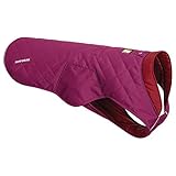 RUFFWEAR Stumptown Jacket, Warmer und Abriebfester Hundemantel für Klare Kalte Tage, Larkspur Purple, Medium